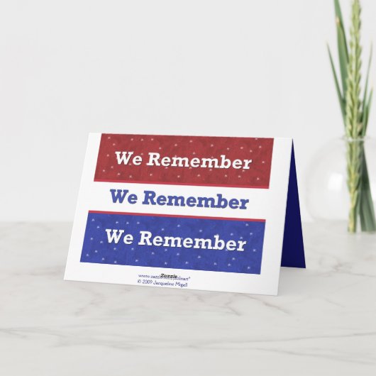 Militair - Veteranendag Kaart (Achterkant)