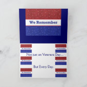 Militair - Veteranendag Kaart (Binnen)