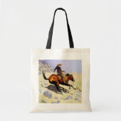 Militair Vintage Cavalerie, Cowboy van Remington Tote Bag (Voorkant)