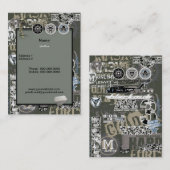 Militair Visitekaartje (Voorkant / Achterkant)