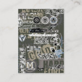 Militair Visitekaartje (Achterkant)