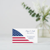 Militair Visitekaartje Contactkaartje (Staand voorkant)