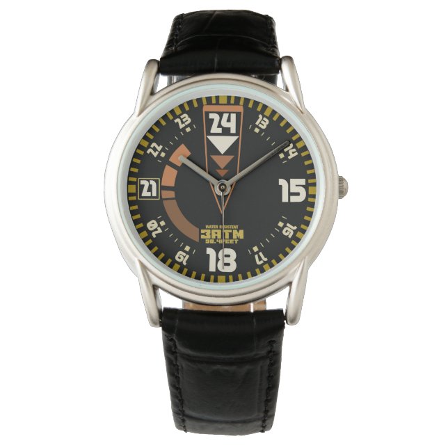 militair vliegenhorloge sport horloge (Voorkant)