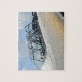  militair Vliegtuig Cockpit Legpuzzel (Verticaal)