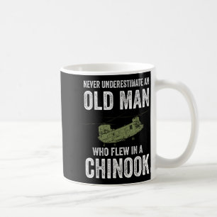 Militair Vliegtuig Collectie van Zynx Een oud Man  Koffiemok