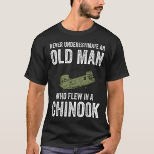 Militair Vliegtuig Collectie van Zynx Een oud Man T-shirt