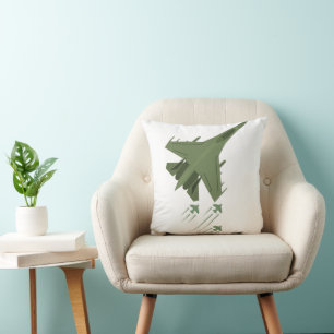 militair vliegtuig kussen