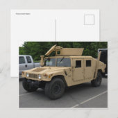 Militair voertuig briefkaart (Voorkant / Achterkant)