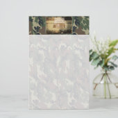 Militair voertuig briefpapier (Staand voorkant)