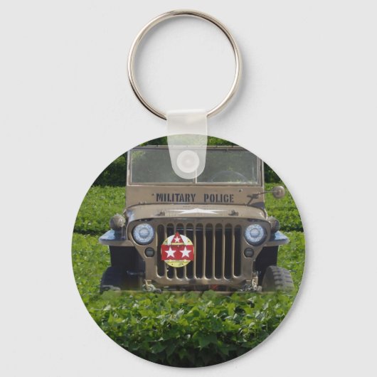 Militair voertuig sleutelhanger (Voorkant)