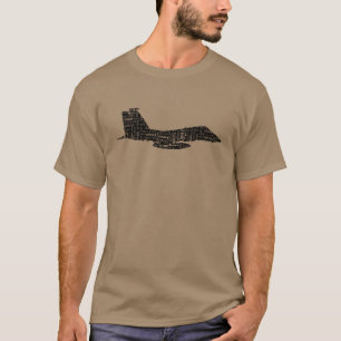 Militair Voetbal Phonetisch Alfabet T-shirt