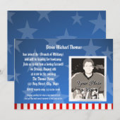 Militair wegtrekken kaart (Voorkant / Achterkant)