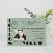 Militair wegtrekken kaart (Staand voorkant)