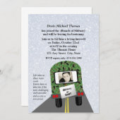 Militair wegtrekken kaart (Voorkant / Achterkant)