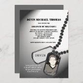 Militair wegtrekken kaart (Voorkant / Achterkant)