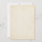 Militair welkom Home Celebration uitnodiging (Achterkant)