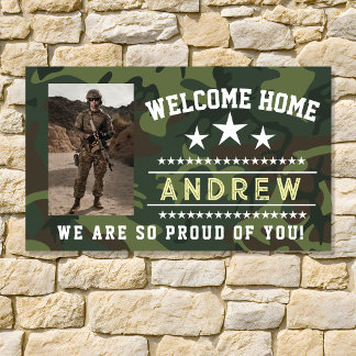 Militair Welkom Thuis Banner - Army National Guard