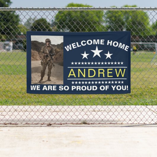 Militair Welkom Thuis Banner - Leger Nationale Gar (Insitu)