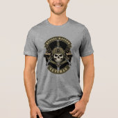 Militair Werkhond Programma Tri-Blend Shirt (Voorkant)
