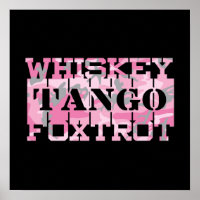 Militair Whiskey Tango Foxtrot Roze Camo