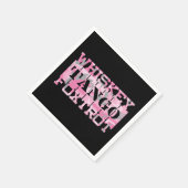 Militair Whiskey Tango Foxtrot Roze Camo Servet (Hoek)