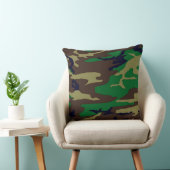 Militair Woodland Camo Pillow Kussen (Stoel)