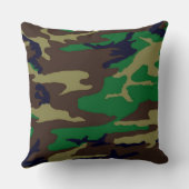Militair Woodland Camo Pillow Kussen (Achterkant)