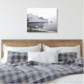 Militair zeescheepvaartziekenhuis canvas afdruk (Insitu (Slaapkamer))