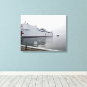 Militair zeescheepvaartziekenhuis canvas afdruk (Insitu (Houten vloer))