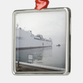 Militair zeescheepvaartziekenhuis metalen ornament (Links)