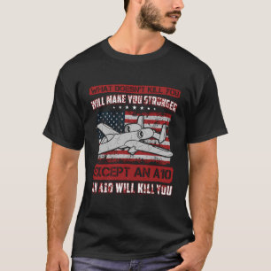 Militaire A-10 Warthog Funny Militair T-shirt