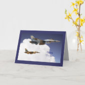 Militaire Aanmoediging Kaart (Gele Bloem)