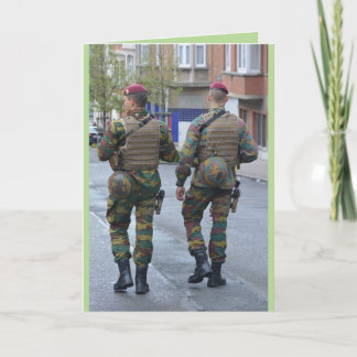 militaire aanmoediging kaart