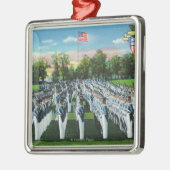 Militaire Academie Dress Parade Metalen Ornament (Links)
