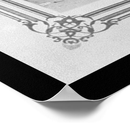 Militaire academiestudenten omheining in Istanbul  Poster (Hoek)