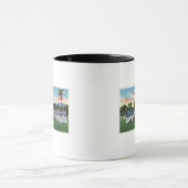 Militaire academische dress-parade # 2 mok (Midden)