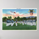 Militaire academische dress-parade # 2 poster (Voorkant)