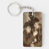  militaire acrylSleutelhanger Sleutelhanger (Voorkant)