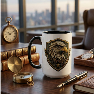 Militaire Adelaar Crest Embleem Mok