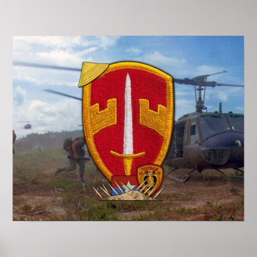 Militaire adviseurs Vietnam-Poster voor oorlogspat Poster (Voorkant)