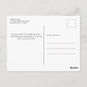 Militaire afboeking op groene lijn Vlagpartij Briefkaart (Achterkant)