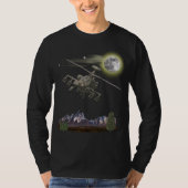 militaire apache helikopter T-Shirt (Voorkant)