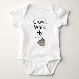 Militaire baby body romper