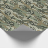 Militaire badges cadeaupapier (Hoek)