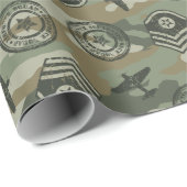 Militaire badges cadeaupapier (Rol Hoek)