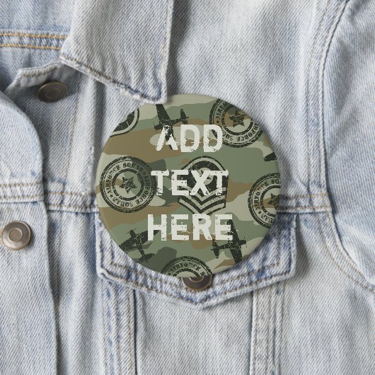 Militaire badges ronde button 4,0 cm (In situ)