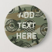 Militaire badges ronde button 4,0 cm (Voorkant)