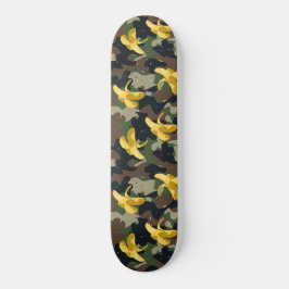 Militaire bananen_dichte patroonplaat persoonlijk skateboard