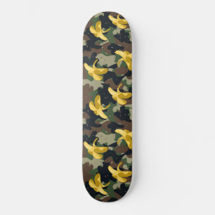 Militaire bananen_dichte patroonplaat persoonlijk skateboard