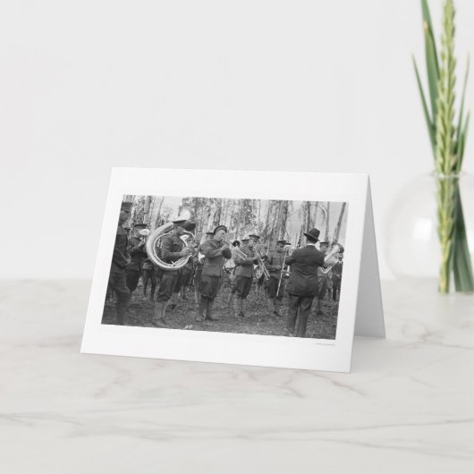 Militaire Band Alaska 1920 Kaart (Voorkant)